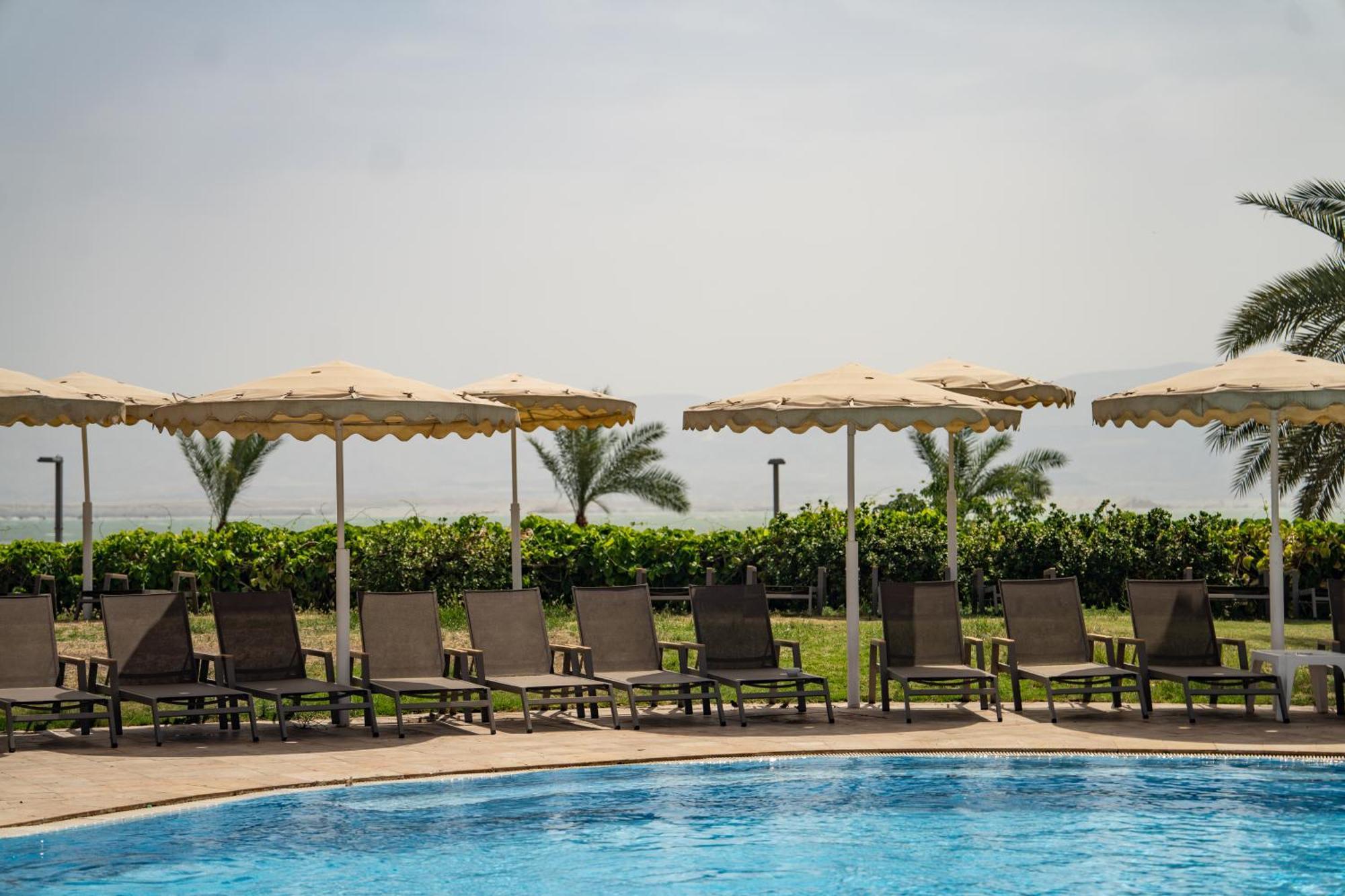 David Dead Sea Resort & Spa Ein Bokek Ngoại thất bức ảnh The pool at the Dead Sea